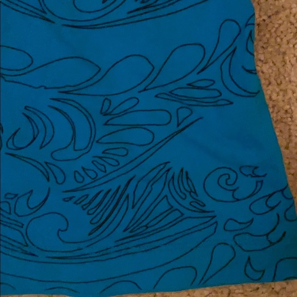 Fila wave T-shirt with metallic xs peacock blue - Picture 4 of 9